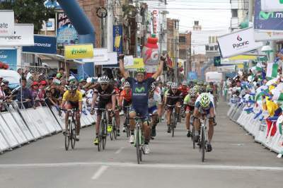 Byron Guamá repite etapa en la Vuelta a Colombia